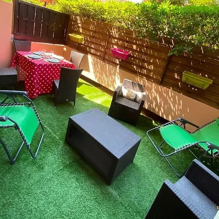 Residence Le Victoria Hyper Centre Grande Terrasse Plage 2 M Clim Garage Wifi Apartment