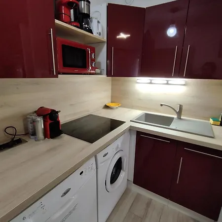 Apartment T2 Rd Jardin Grande Terrasse Coeur 2 M Clim Garage Wifi *