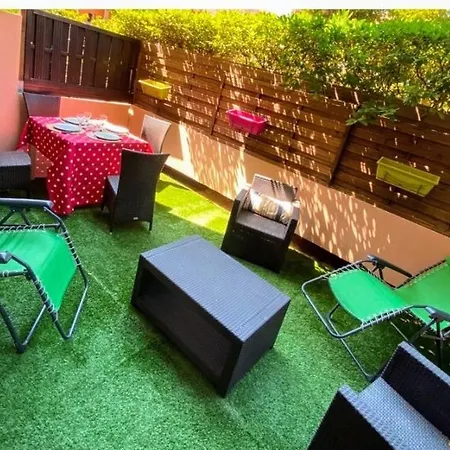 Résidence Le Victoria Hyper Centre Grande Terrasse 2 M Clim Garage Wifi