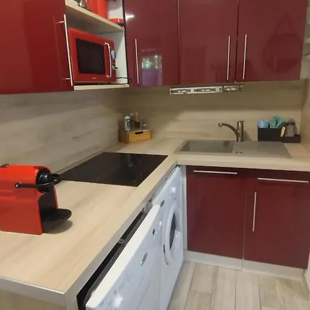 T2 Rd Jardin Grande Terrasse Coeur 2 M Clim Garage Wifi Apartamento Sainte-Maxime